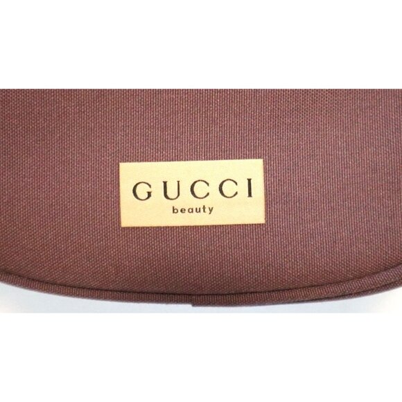 Gucci Beauty Cosmetic Bag Purple Pouch Travel Organizer Makeup Minimalist - Picture 6 of 6